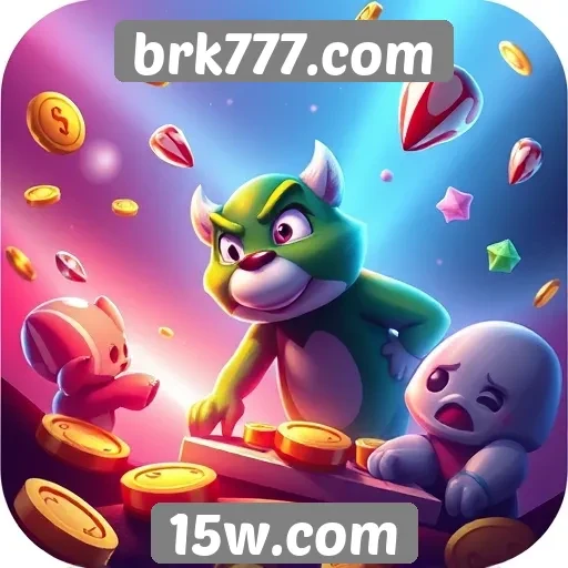 Variedade de jogos disponíveis na brk777.com